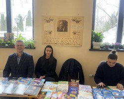 Издательство «Издательство «Адукацыя i выхаванне» посетило частное учреждение образования «Средняя школа «Ихвис» при Свято-Елисаветинском монастыре.